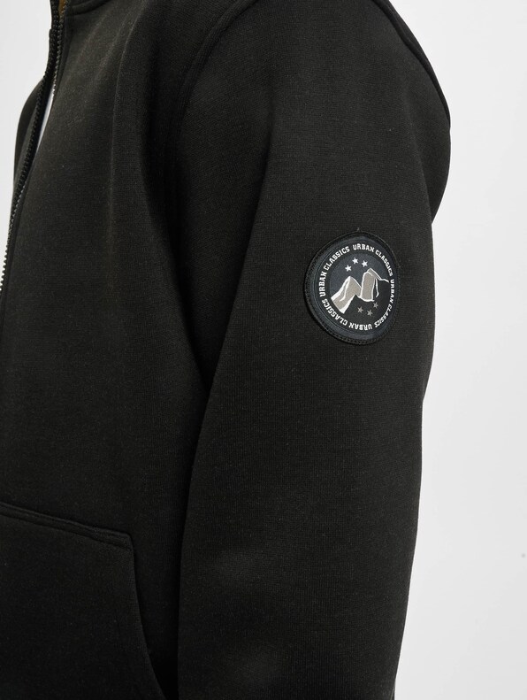 Teddy Bonded Zip Jacket-4