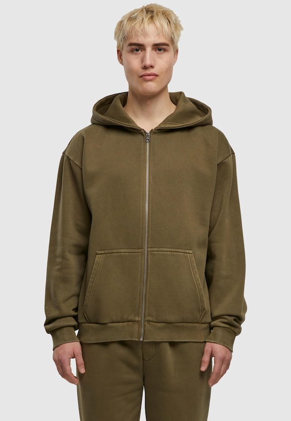 Vintage Heavy Zip Hoodie-2