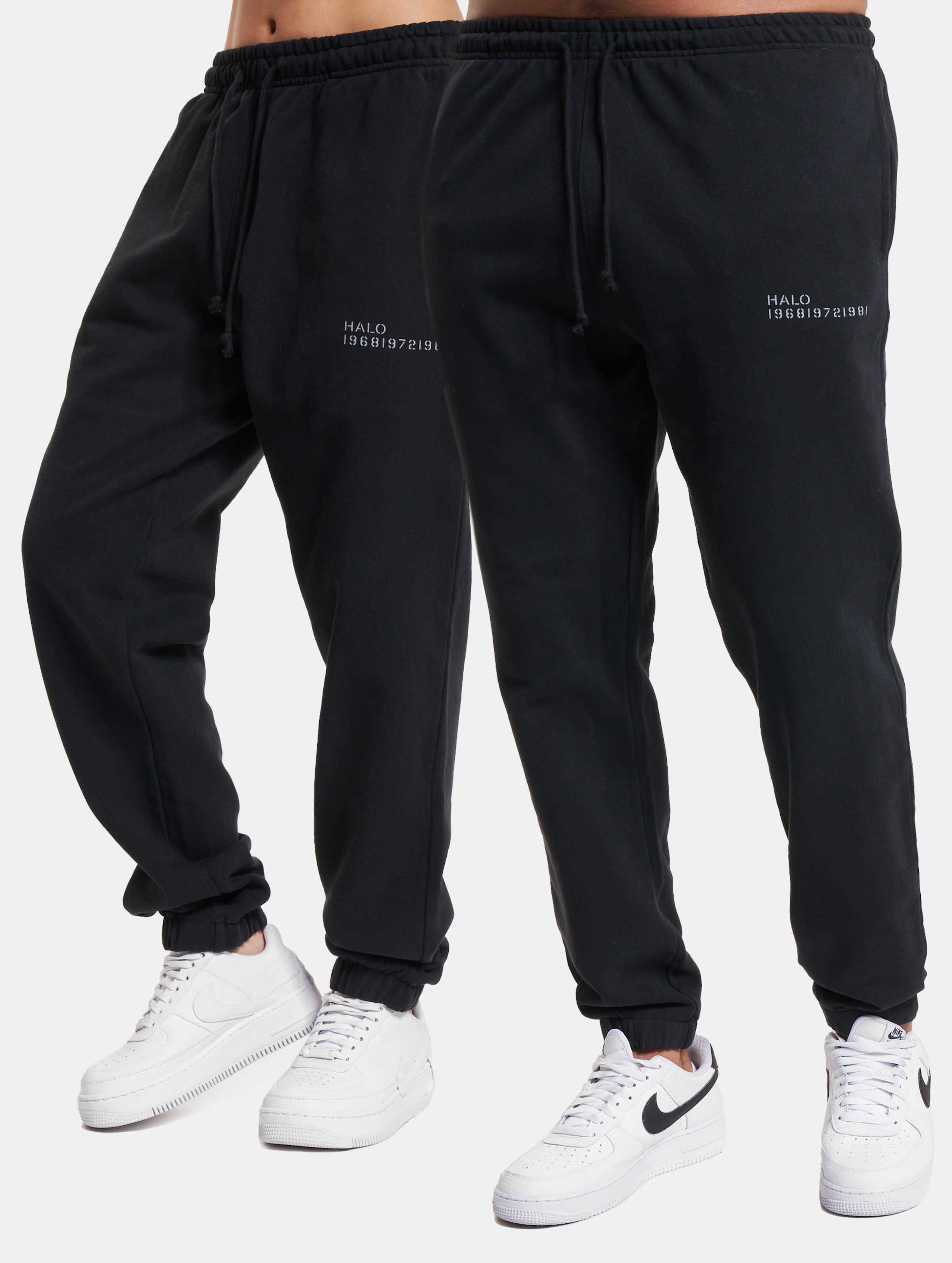 HALO Essential Sweatpants Vrouwen op kleur zwart, Maat XL