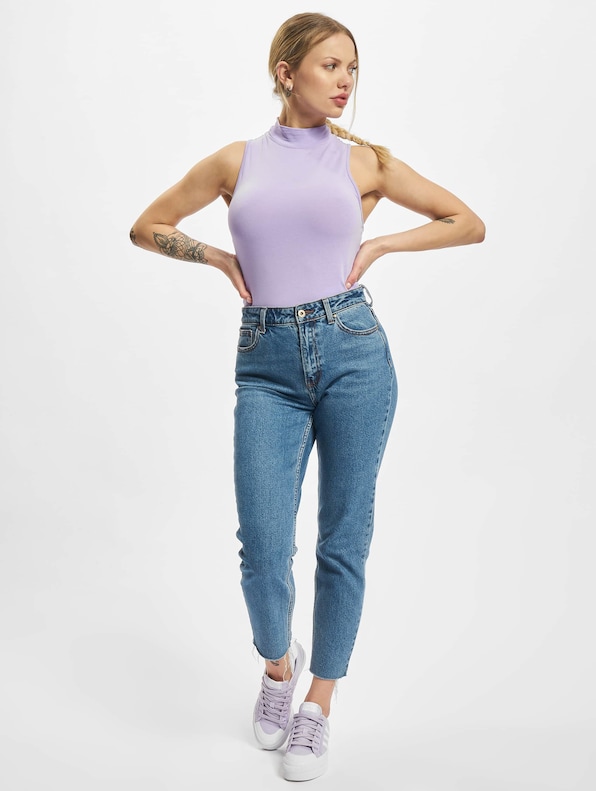 Ladies Sleeveless Turtleneck-5