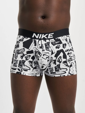 Nike Dri/Fit Essential Micro Boxer Shorts Black Shoebox Print/Uni