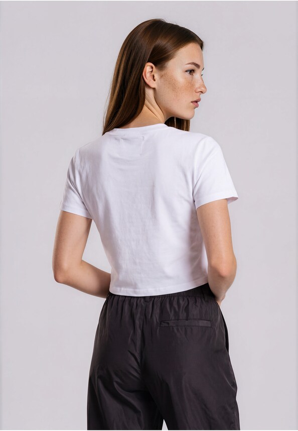 PEQUS Face The Sun Graphic Crop Top-1