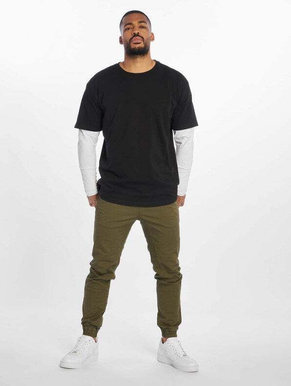 Oversized Shaped Double Layer -3