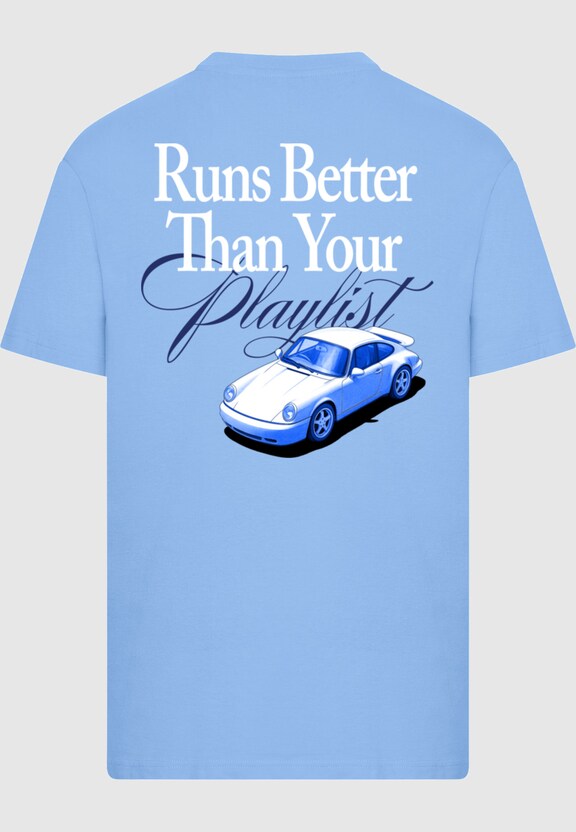Runs Better Than Your Playlist Tee-3