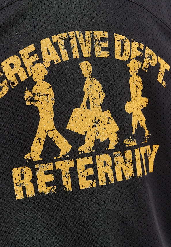 CREATIVE DEPT LOGO MESH T-SHIRT-6