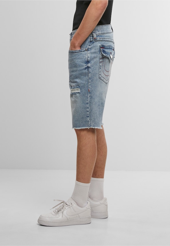 RICKY SN FLAP RAW HEM SHORT-2