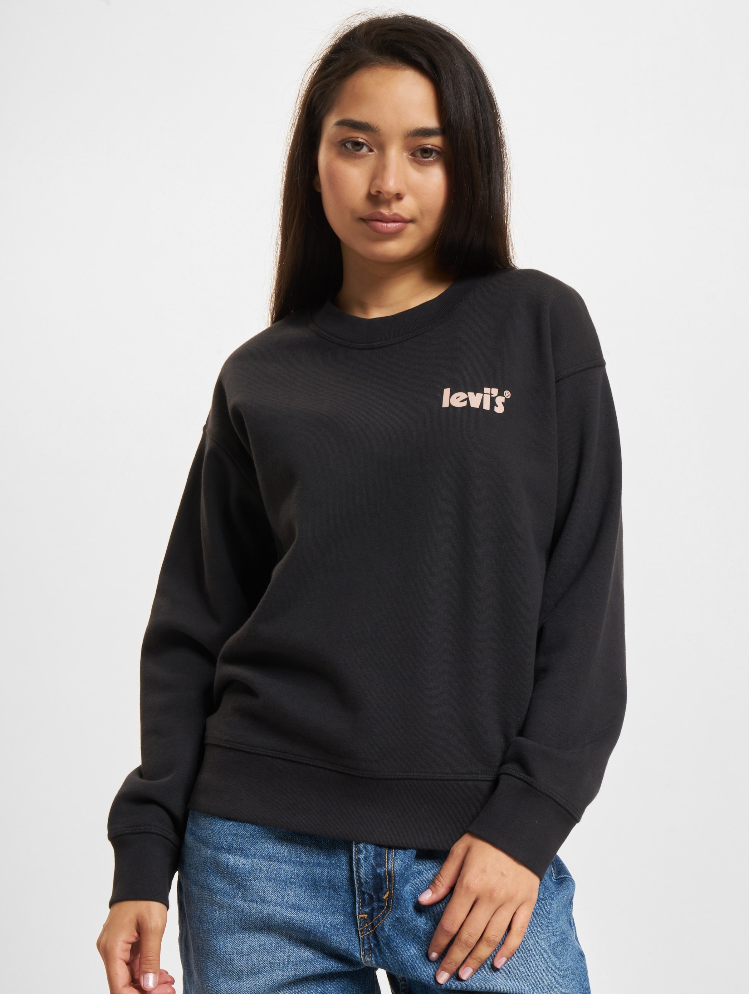 Levi's Levis Graphic Standard Sweater Frauen,Unisex op kleur zwart, Maat XS
