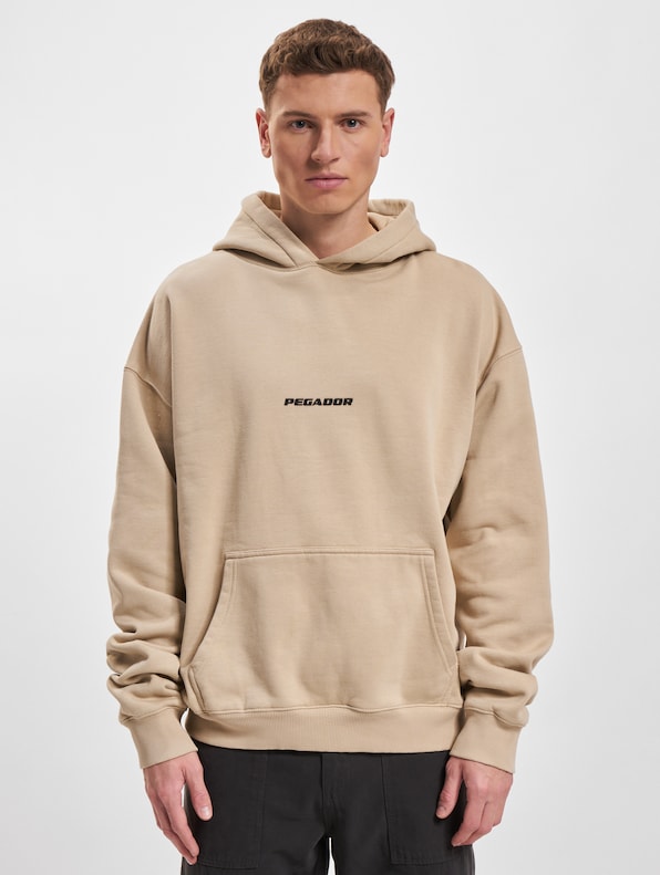Pegador Colne Logo Oversized Hoodies-2