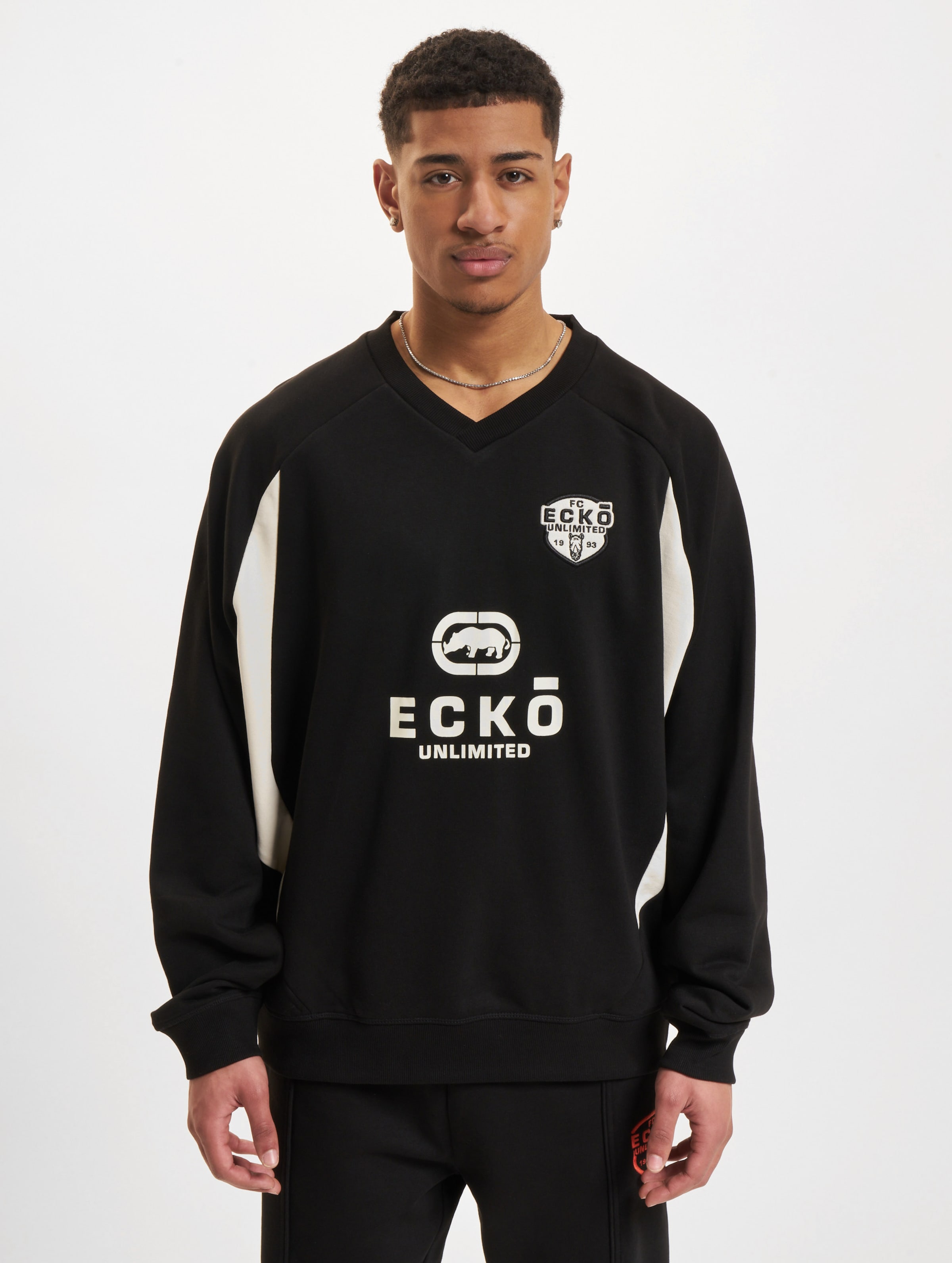 Ecko Unltd. Split Pullover Mannen op kleur zwart, Maat XL