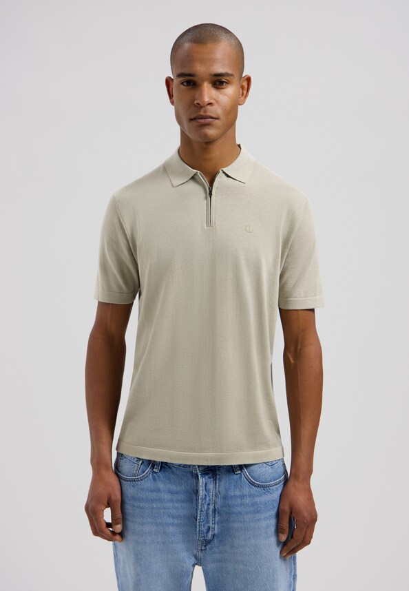 Dorian Zip Polo-0