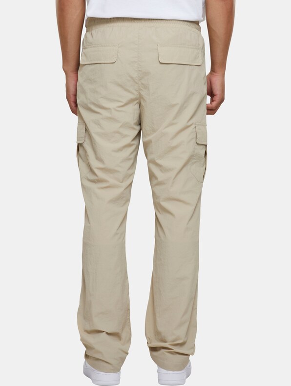 Urban Classics Straight Leg Nylon Cargohosen-1