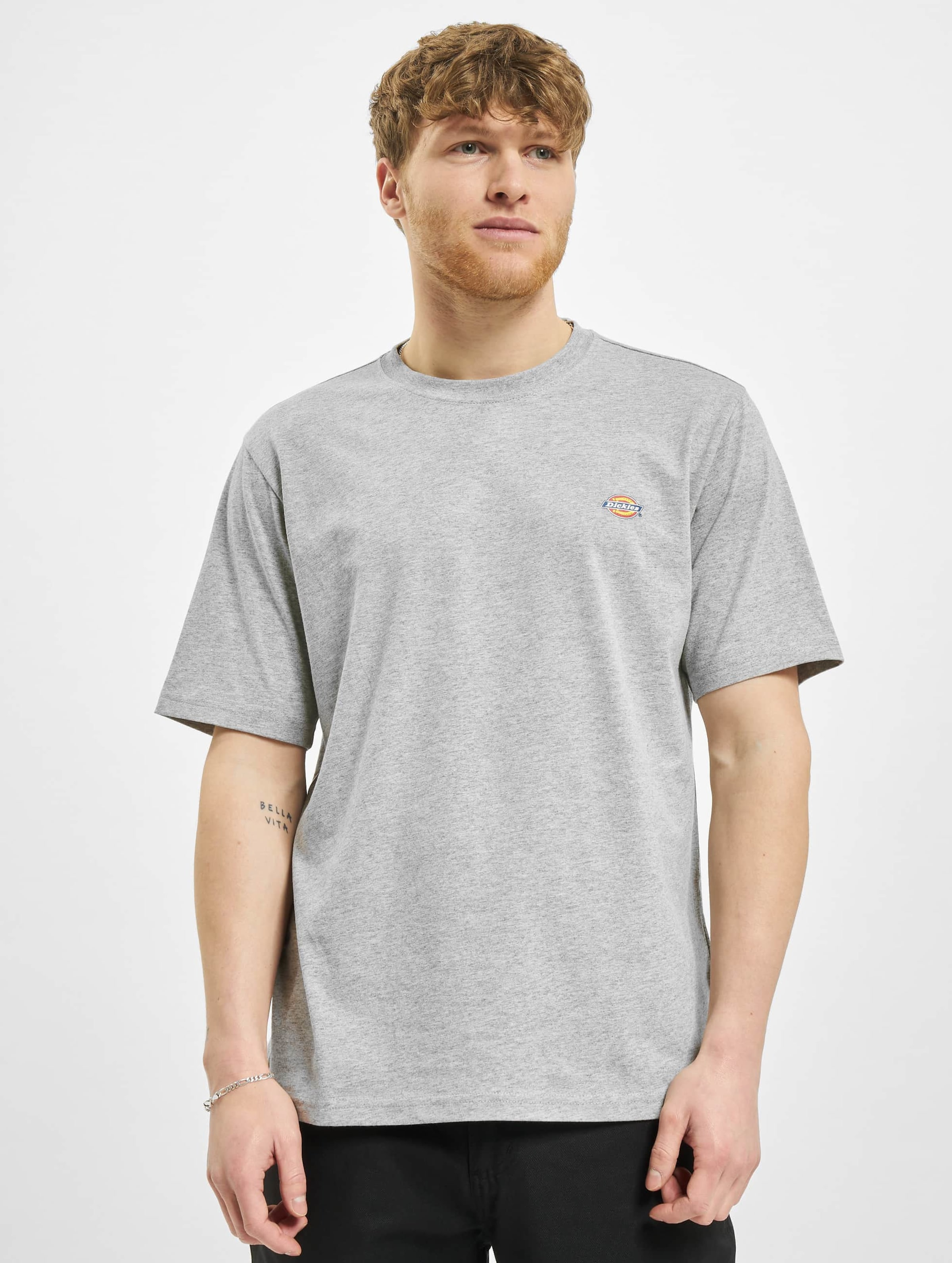 Dickies Mapleton T-Shirt Mannen op kleur grijs, Maat XS