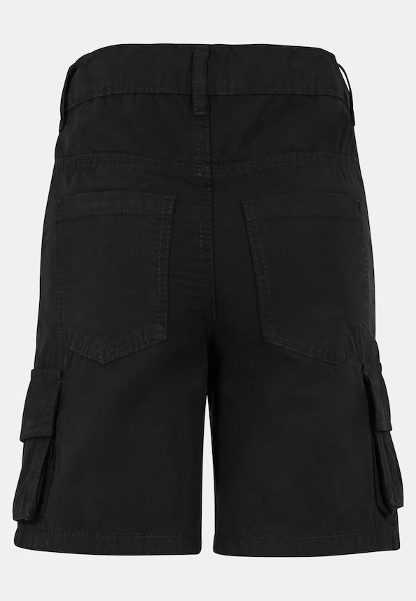 Boys Knee Pleat Cargo Shorts-1