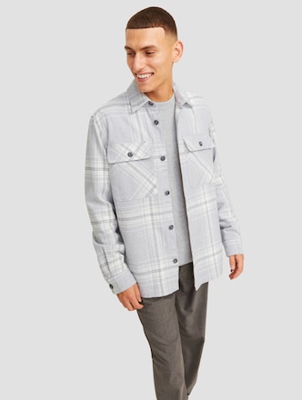 Raymond Melange Check Ls Overshirt