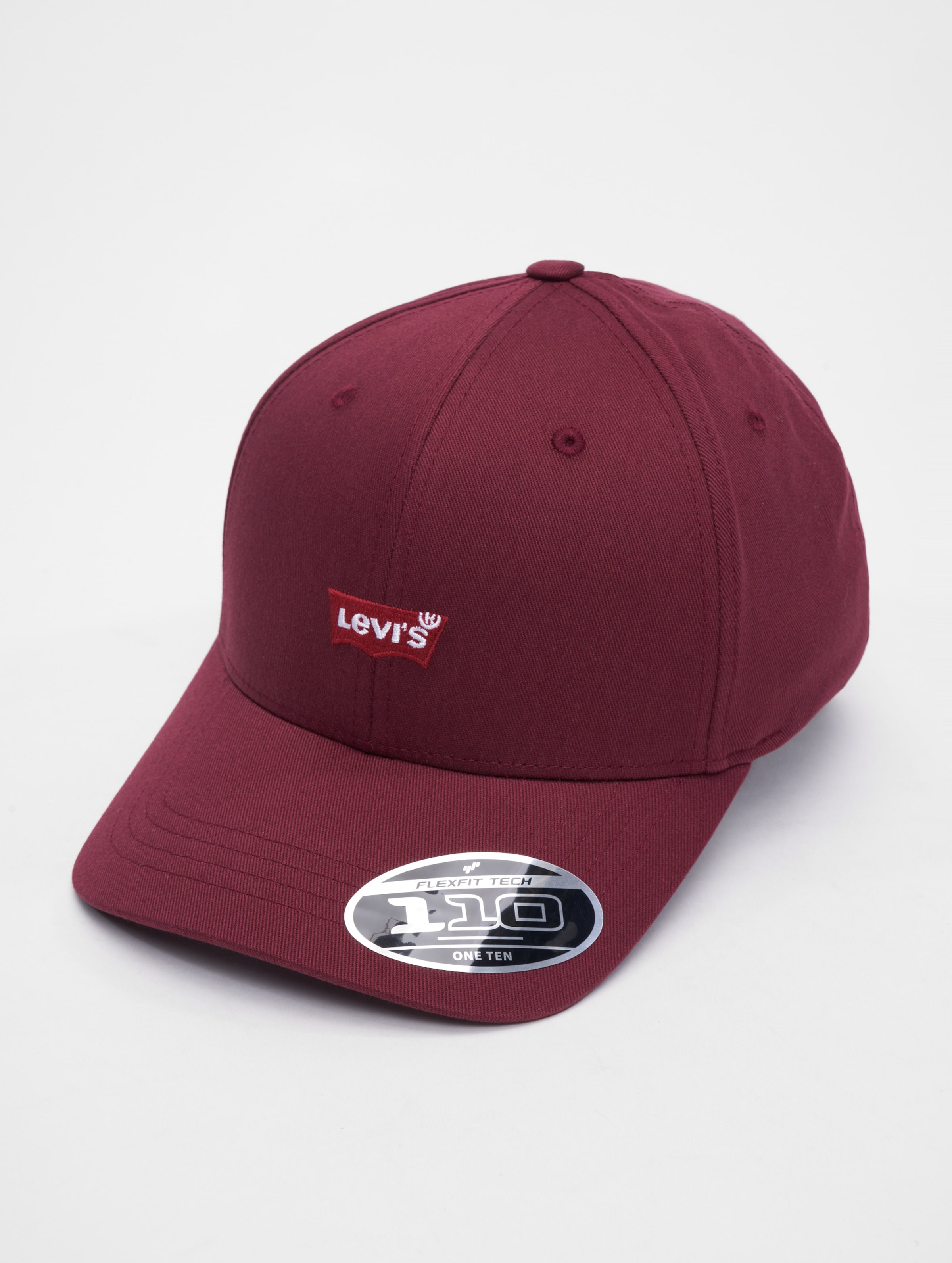 Levi's Housemark Flexfit Snapback Caps Frauen,Männer,Unisex op kleur rood, Maat ADJUSTABLE