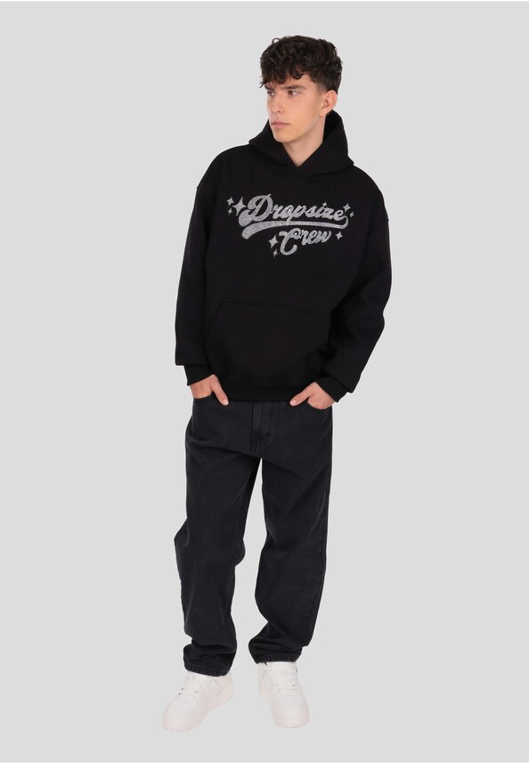 HEAVY OVERSIZE RHINESTONE MOTIV HOODIE-3