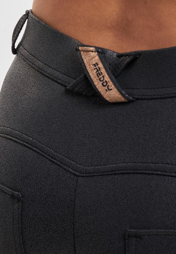 Freddy Regular-Waist WR.UP® Shaping Faux Leather Jeggings-6