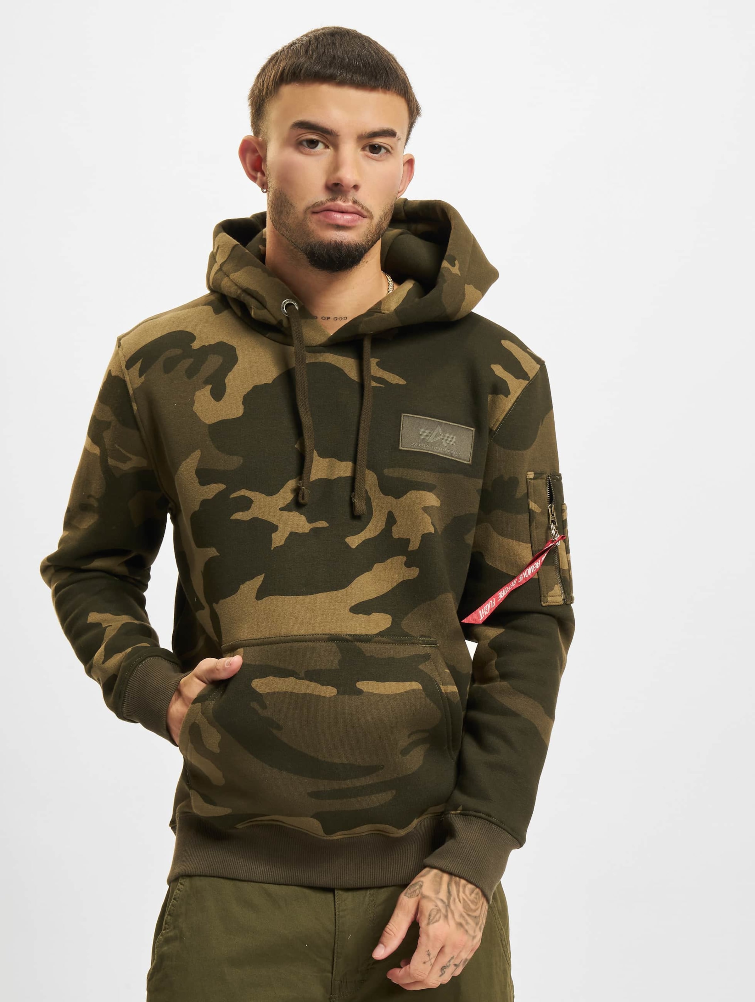 Alpha industries camouflage hoodie hotsell