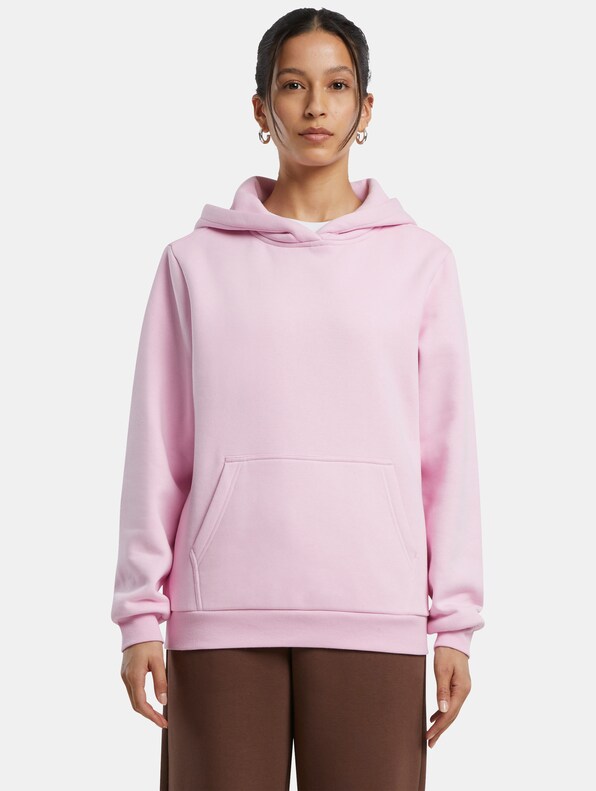 Build Your Brand Ladies Fluffy Hoody-2