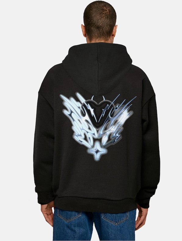 Cagedchrome Ultra Heavy Oversize Hoodie-1