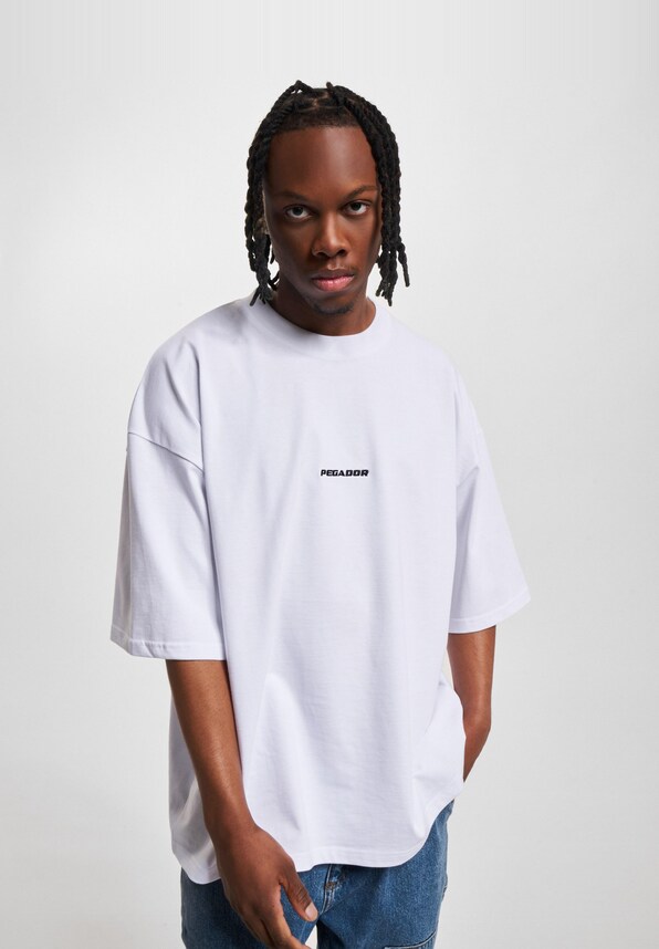 PEGADOR Logo Boxy T-Shirts-0