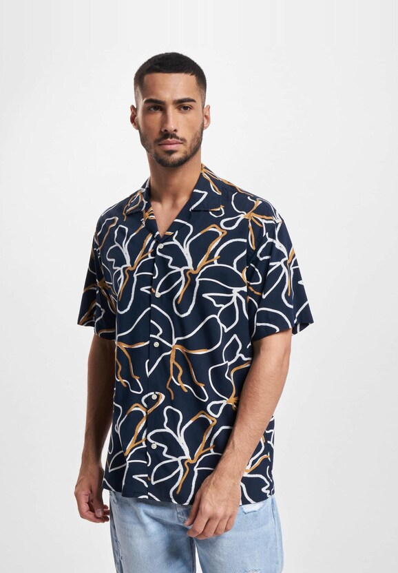 Jack & Jones Blatropic Resort Relax Hemd-2