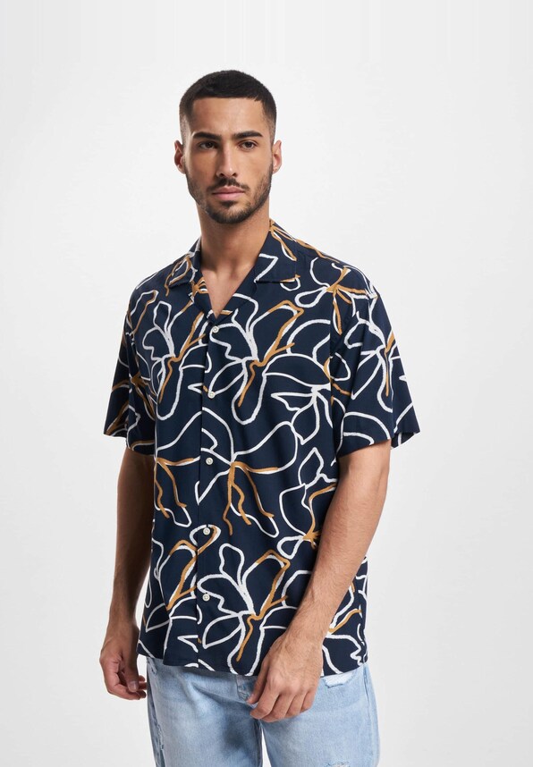 Jack & Jones Blatropic Resort Relax Shirt Night-2
