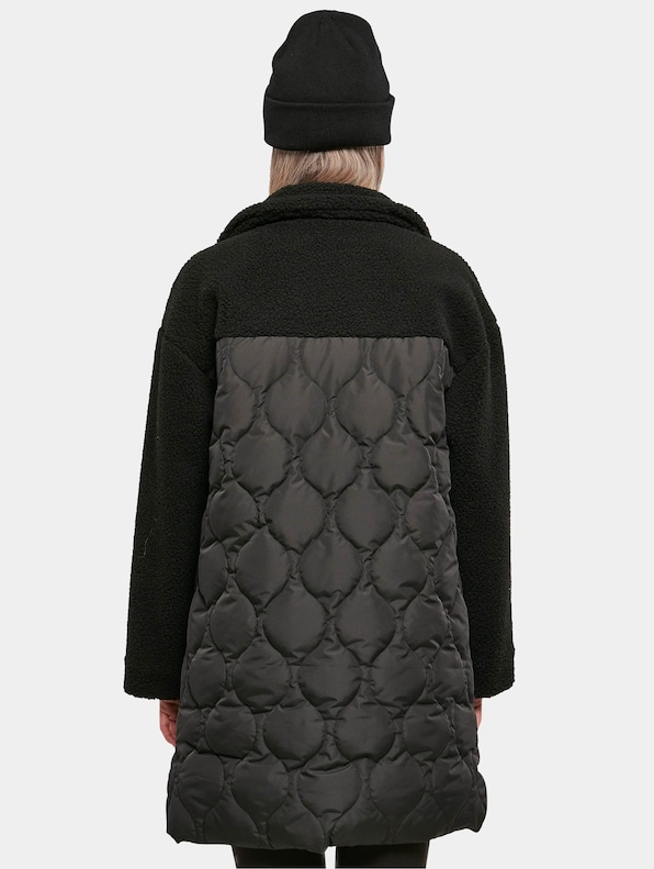 Urban Classics Ladies Oversized Sherpa Quilted | DEFSHOP | 4407