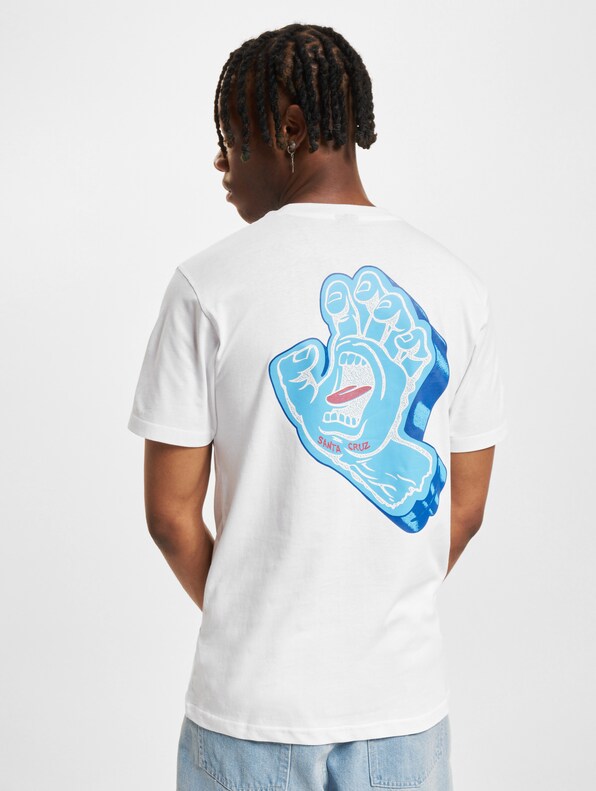 Santa Cruz Screaming Foam Hand T-Shirt-0