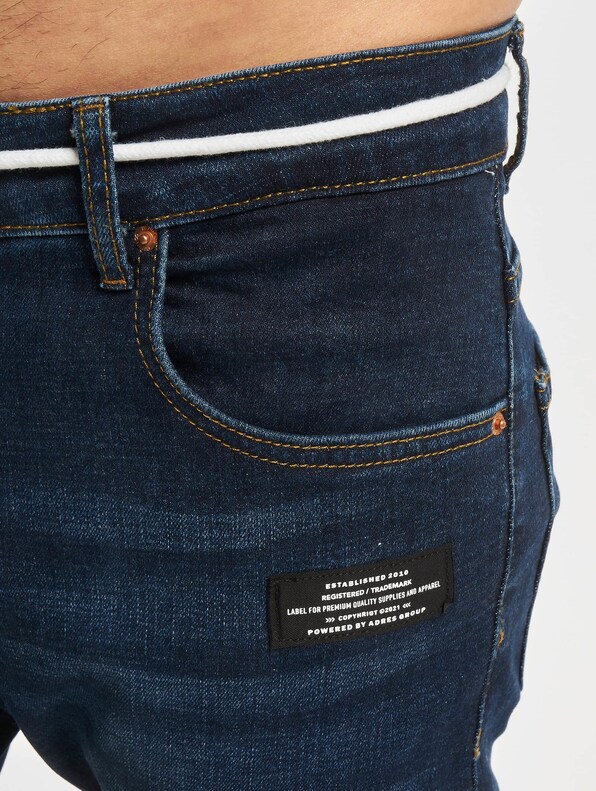 2Y Premium Emilio Skinny Jeans Blue-5