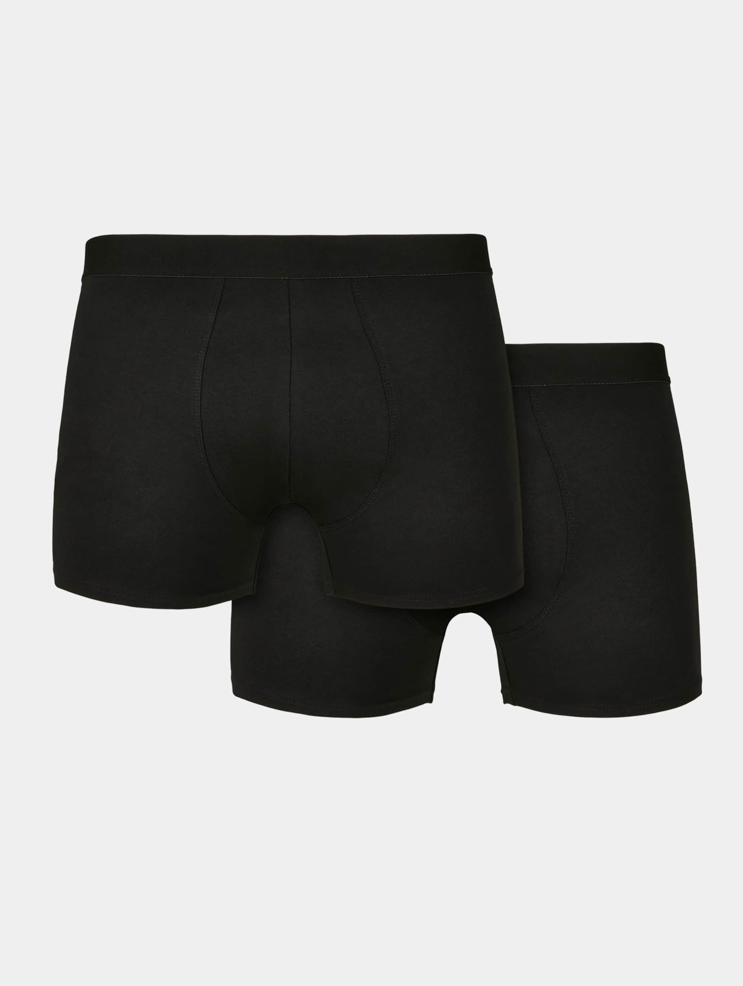 Build Your Brand Men 2-Pack Boxer Shorts Mannen op kleur zwart, Maat XL