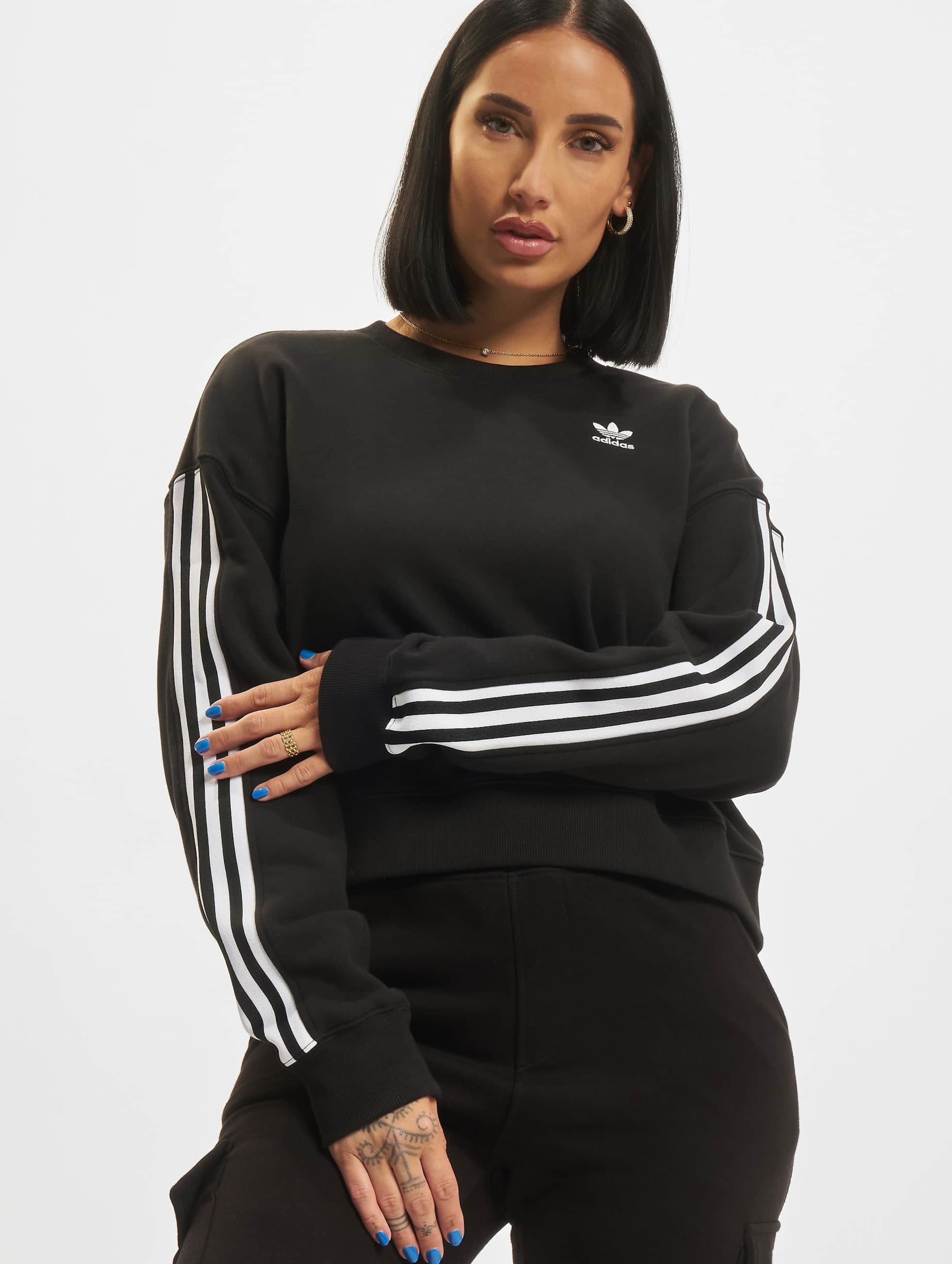 adidas Originals Adidas Adicolor Classics Sweatshirt Vrouwen op kleur zwart, Maat 36
