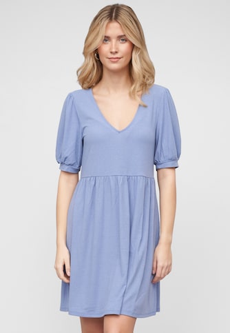 VILAKES V-NECK 2/4 DRESS