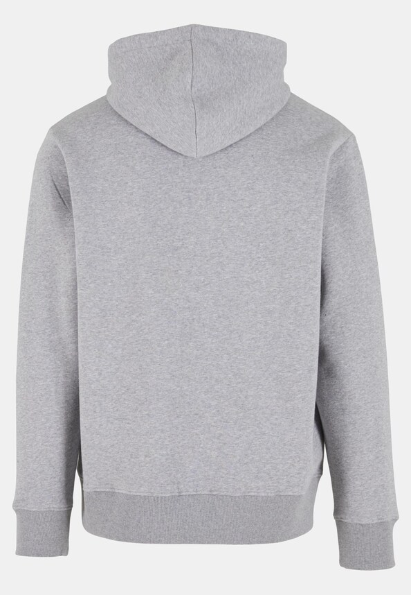 Basic Logo Print Hoodie-3