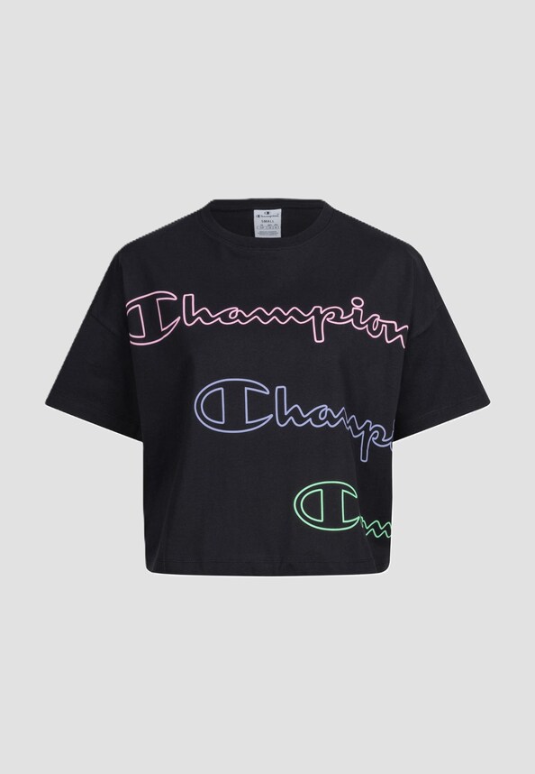Champion Ladies Crop T-Shirt Print-0