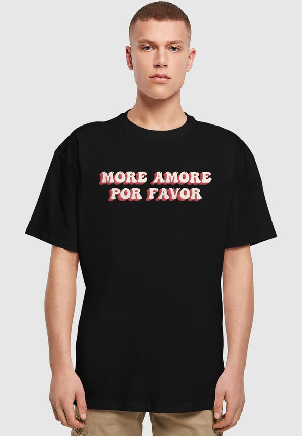 Hugs & Love - More Amore Por Favor Heavy Oversize Tee-0