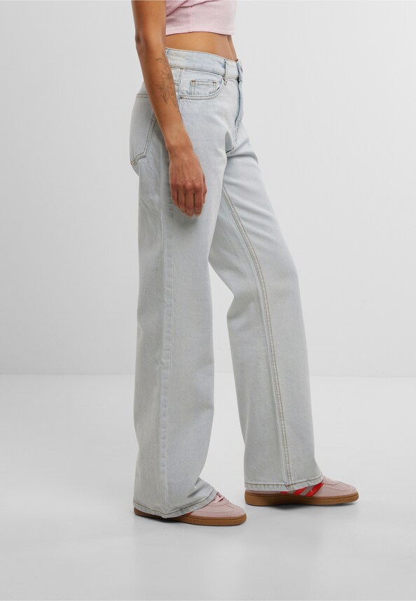 Teya Low Waist Basic Jeans-3