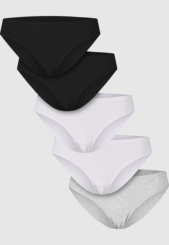 Ladies Basic Cotton Slip 5-Pack-17