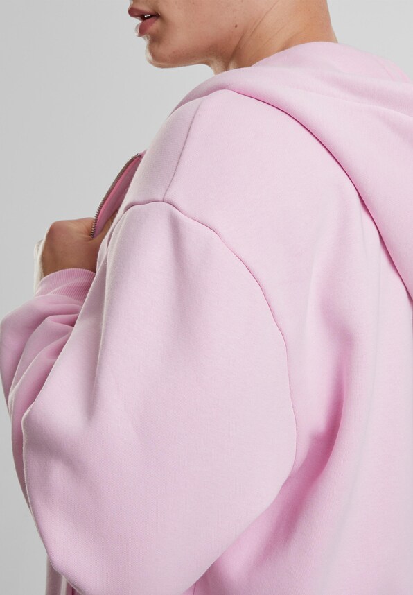 Urban Classics Fluffy Zip Hoodies-4