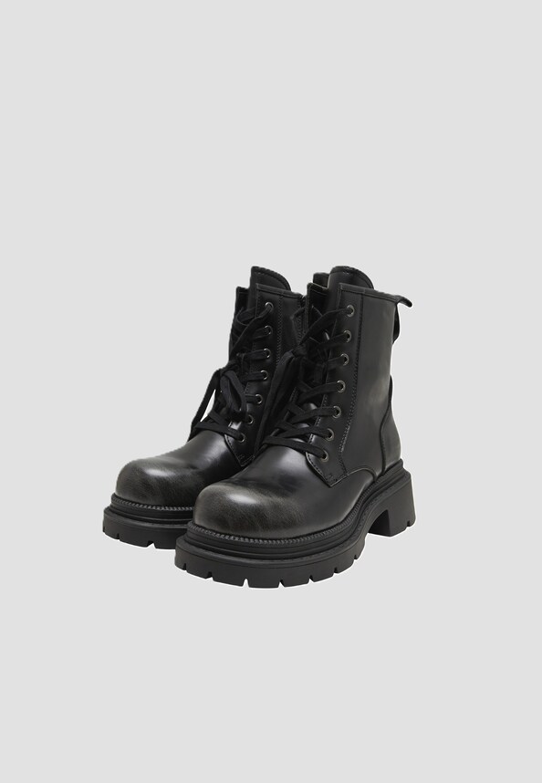 CATHY LACE UP MID-0