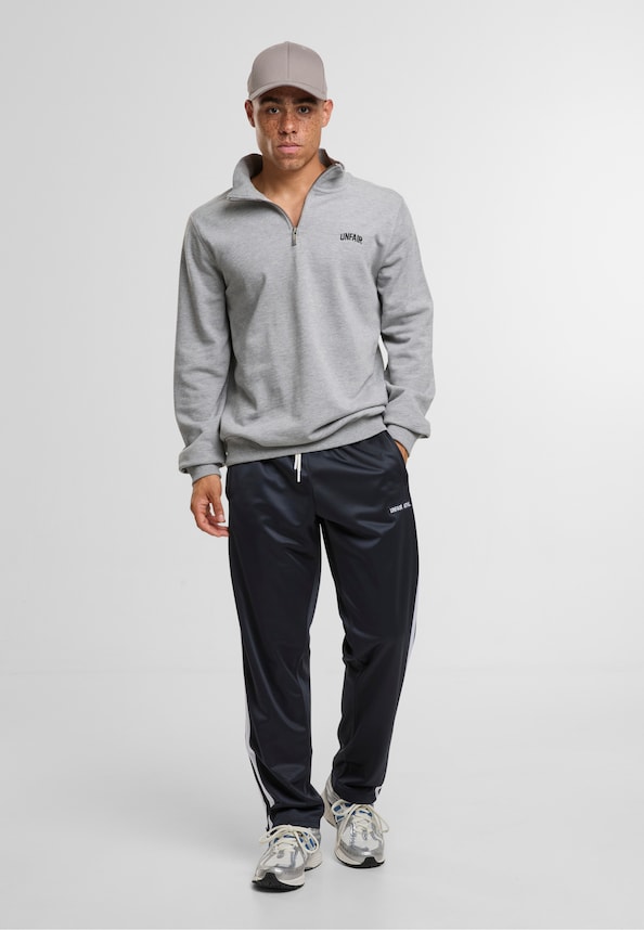 Curved Halfzip Sweatshirt-2