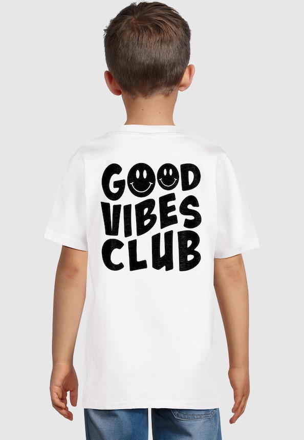 Kids Good Vibes Club -  Basic T-Shirt-1