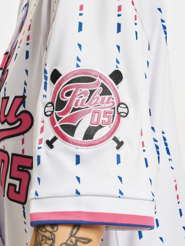 Stripe Baseball Jersey-3