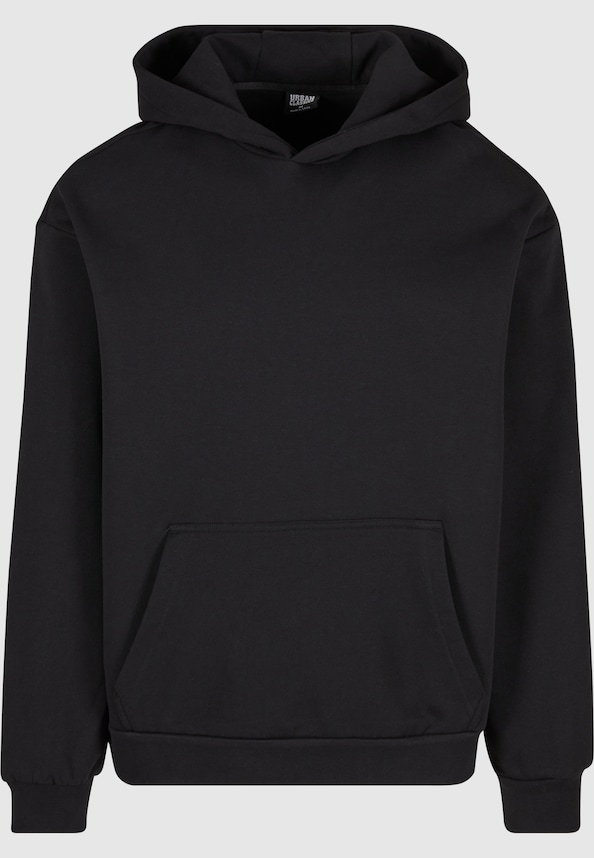 Oversized Light Brushed Fleece Hoody-4