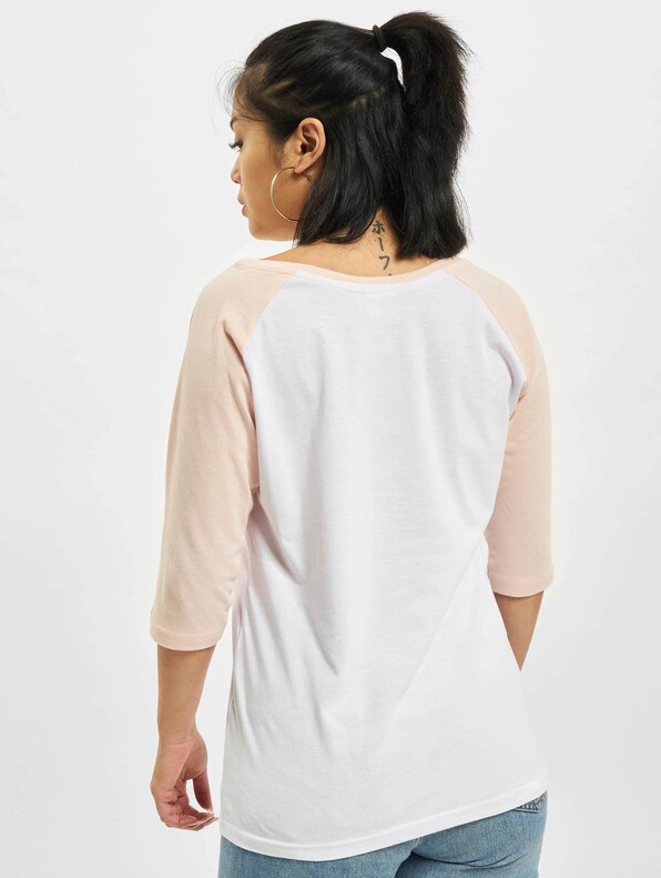 Ladies 3/4 Contrast Raglan Tee-1