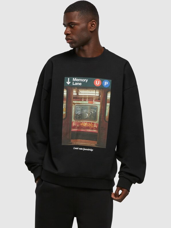 Mister Tee Memory Lane Oversize Crewneck-2