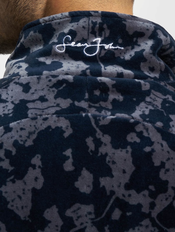 Script Logo Floral Camouflage Velours-4