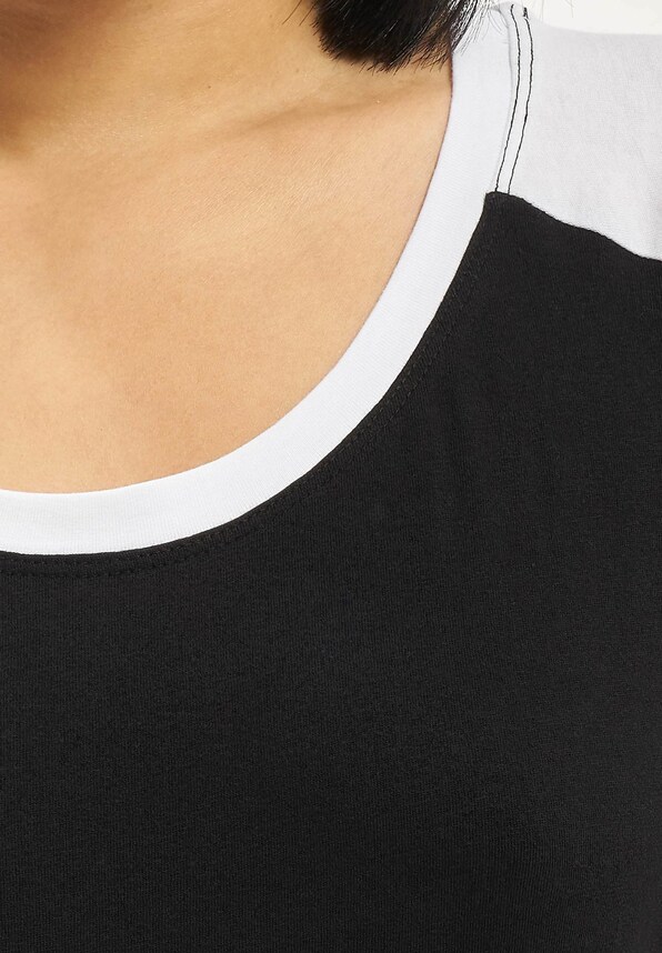 3/4 Contrast Raglan -3