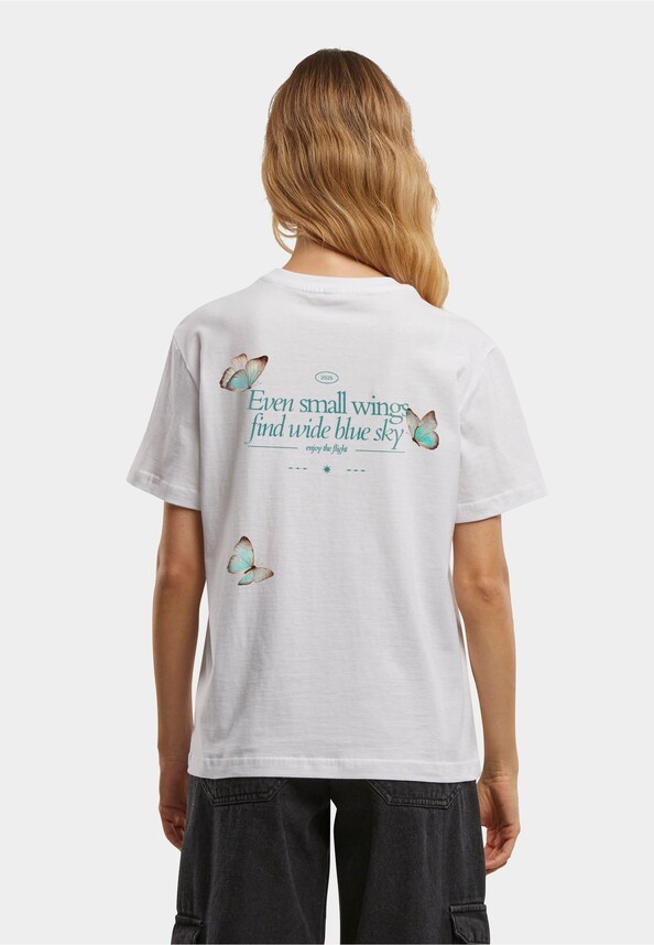 Even Small Wing Find Wide Blue Sky Tee-1