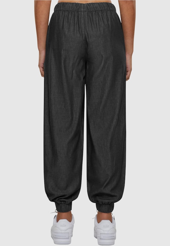 Ladies Light Denim Jogpants-1